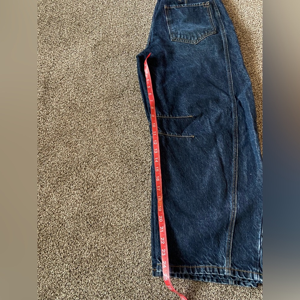 We The Free Good Luck Mid-Rise Barrel Jeans 
(Deep End)
*Brand New Never Worn* - Picture 7 of 7